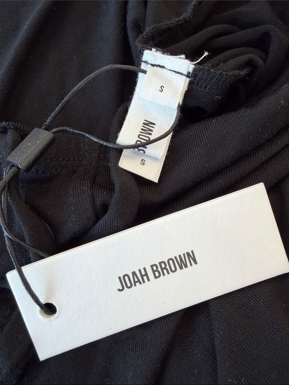 NWT Joah Brown Relaxed Straight Leg Pant Black S - Picture 8 of 10